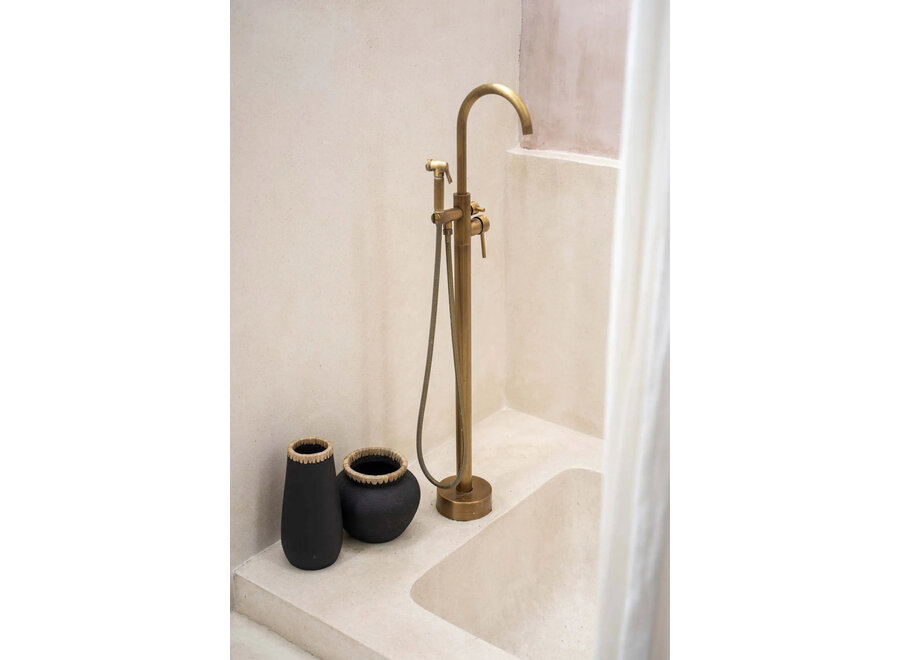 Il Vaso Sneaky - Nero Naturale - L