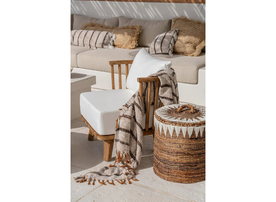 The Banana Stitched Laundry Baskets - L