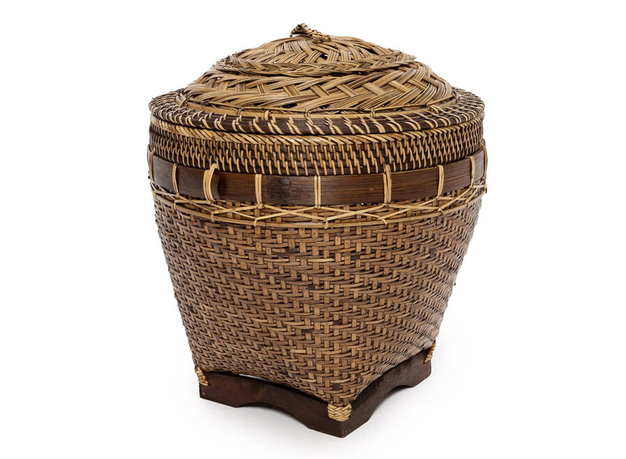 La Cesta Colonial Storage - Natural Marrón - L