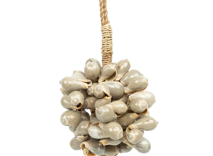 The Grey Shell Tassel