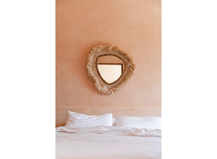 The La Contessa Mirror - Natural - L