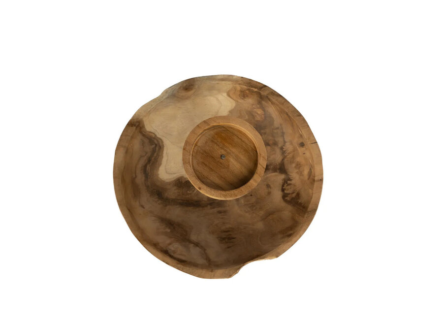 Le Bougeoir Plat - Naturel