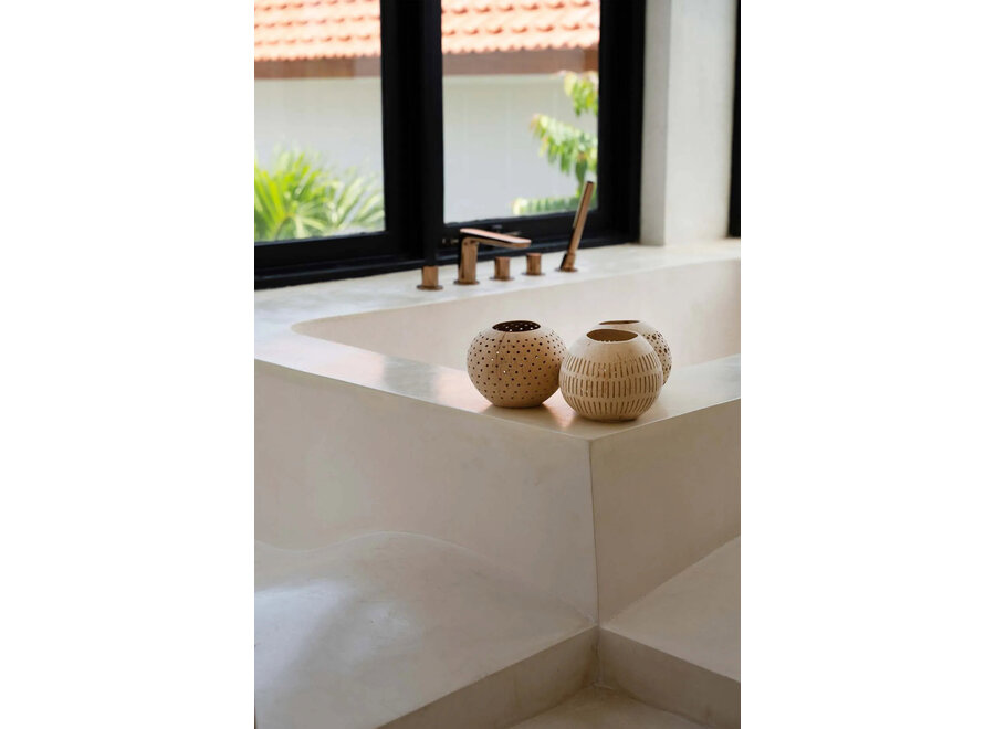 Der Coconut Spot Kerzenhalter - Natur