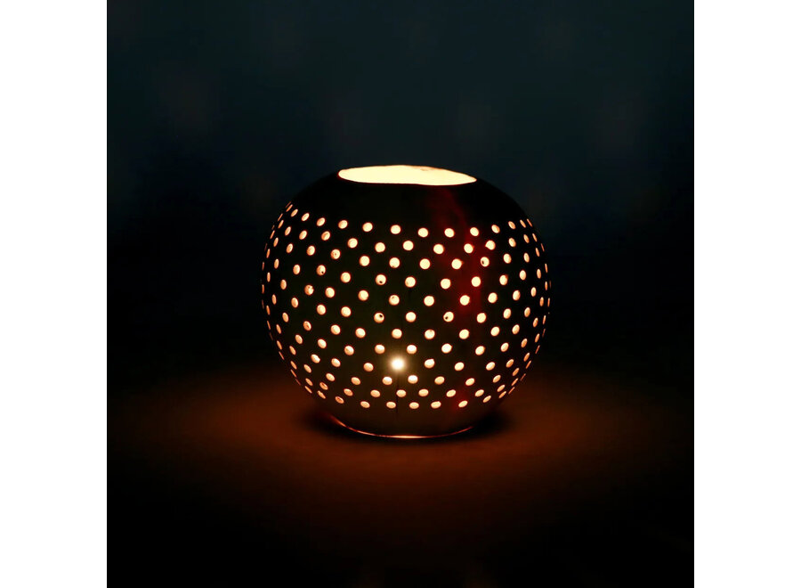 De Coconut Spot Kaarshouder - Naturel