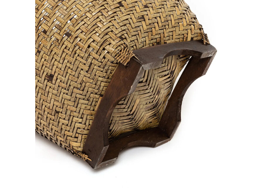 Le Panier Colonial Storage - Naturel Marron - M