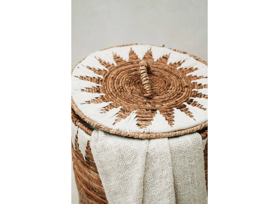 The Banana Stitched Laundry Baskets - M