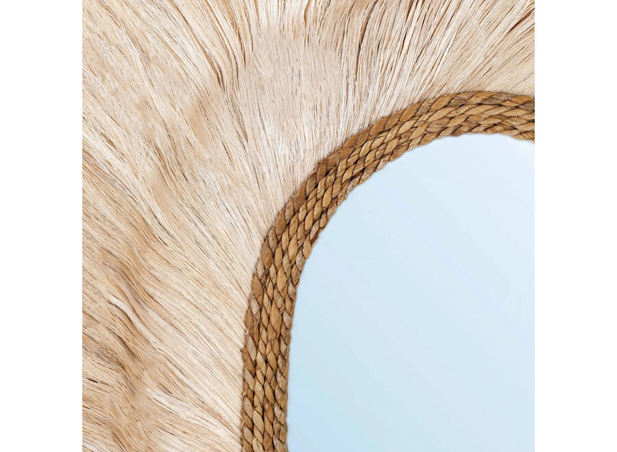 The La Principessa Mirror - Natural - L