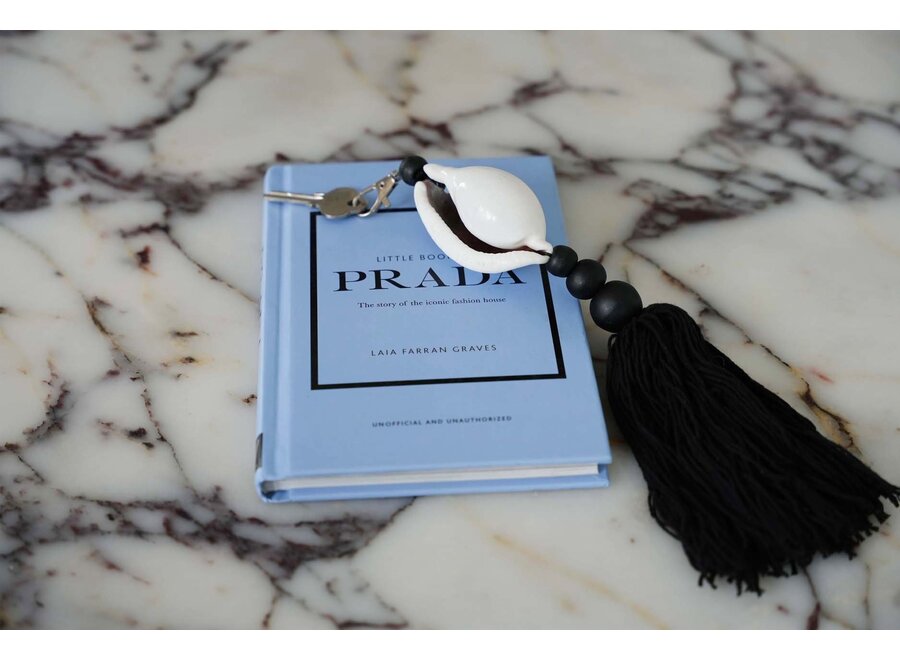 The Togian Keychain - Black White