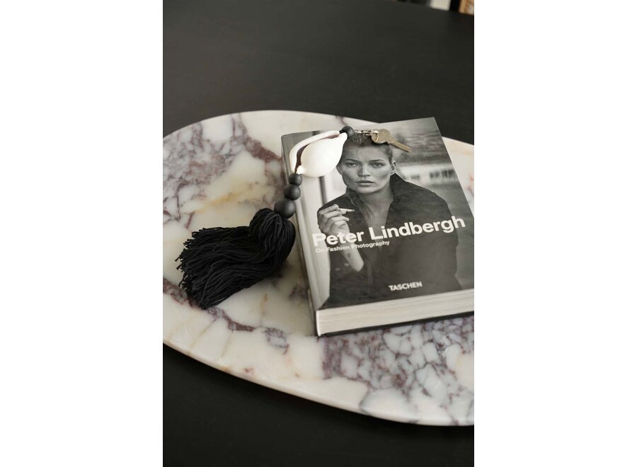 Der Togian Schlüsselanhänger - Schwarz Weiss