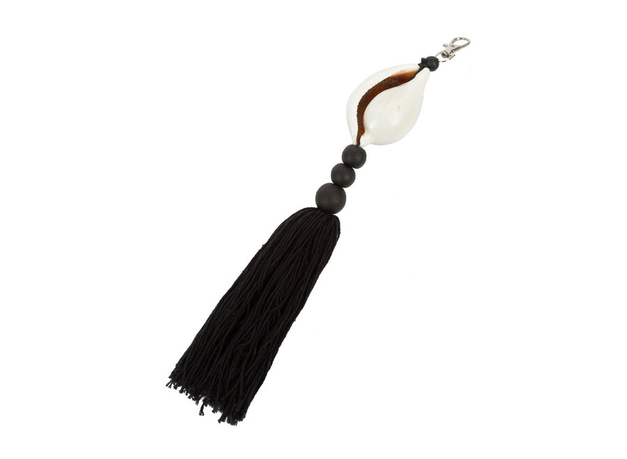 The Togian Keychain - Black White