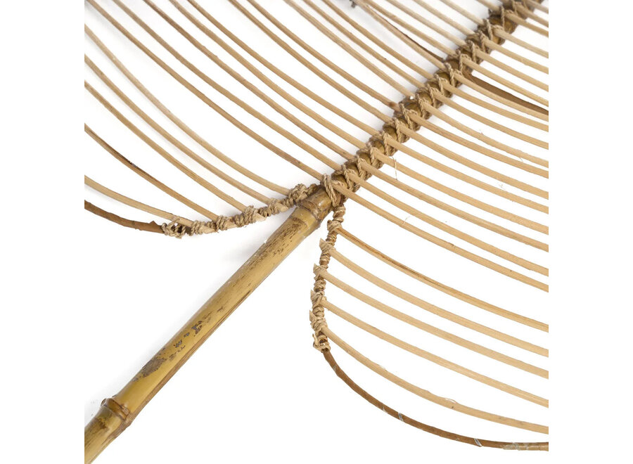 The Rattan Monstera - Natural