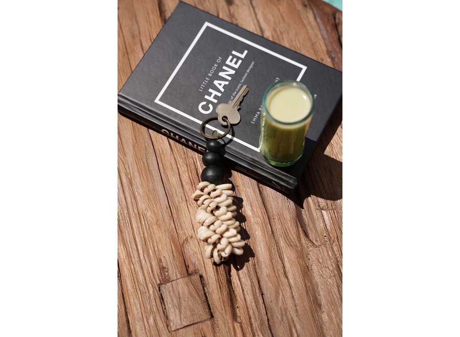 The Canggu Keychain - Natural Black