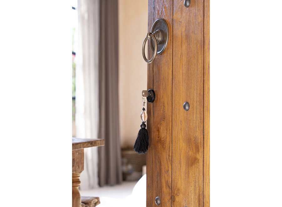 The Sumbawa Keychain - Black Brown