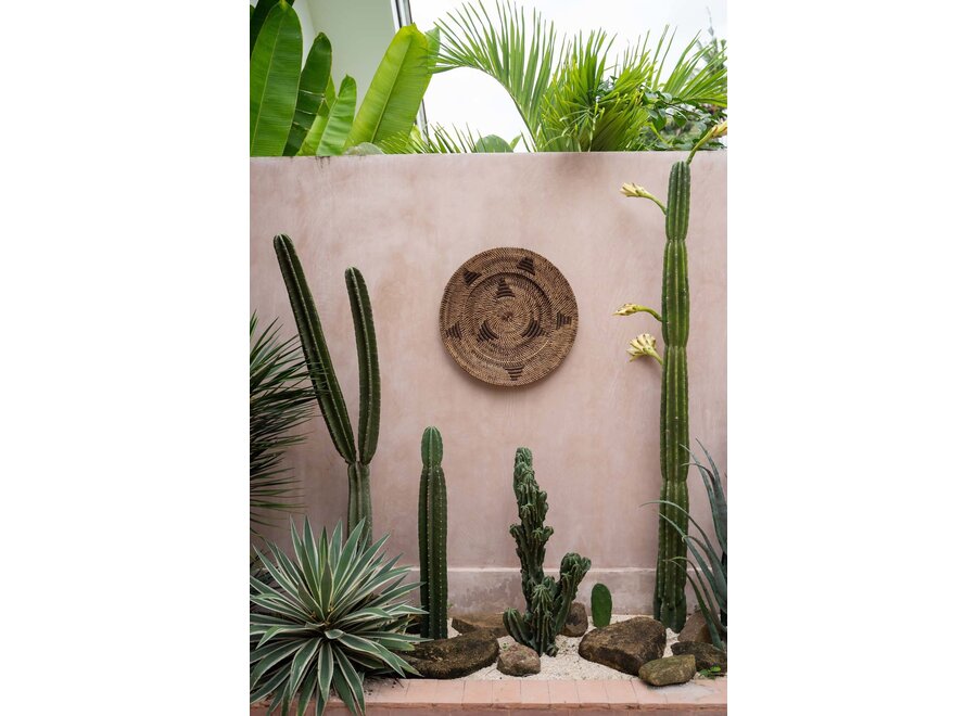 The Jasmine Plate - Brown - M