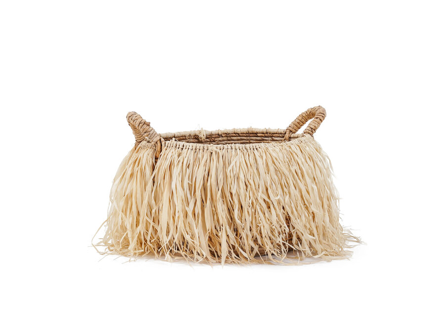 De Raffia Mand - L