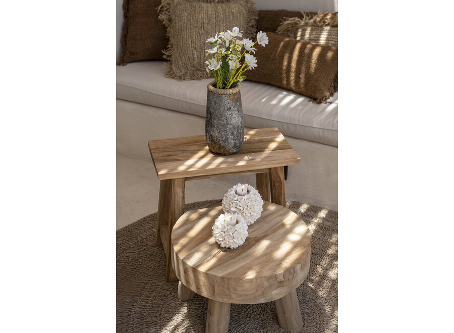 Die Sneaky Vase - Antik Grau - M