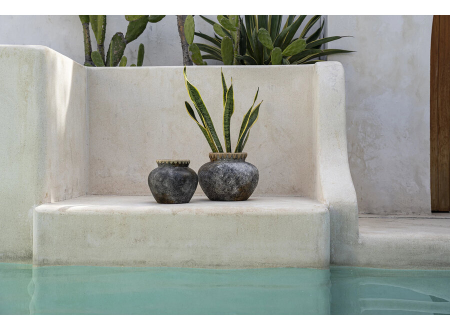 The Styly Vase - Antique Grey - S