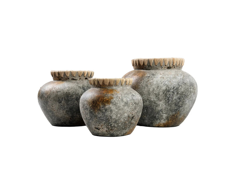The Styly Vase - Antique Grey - S