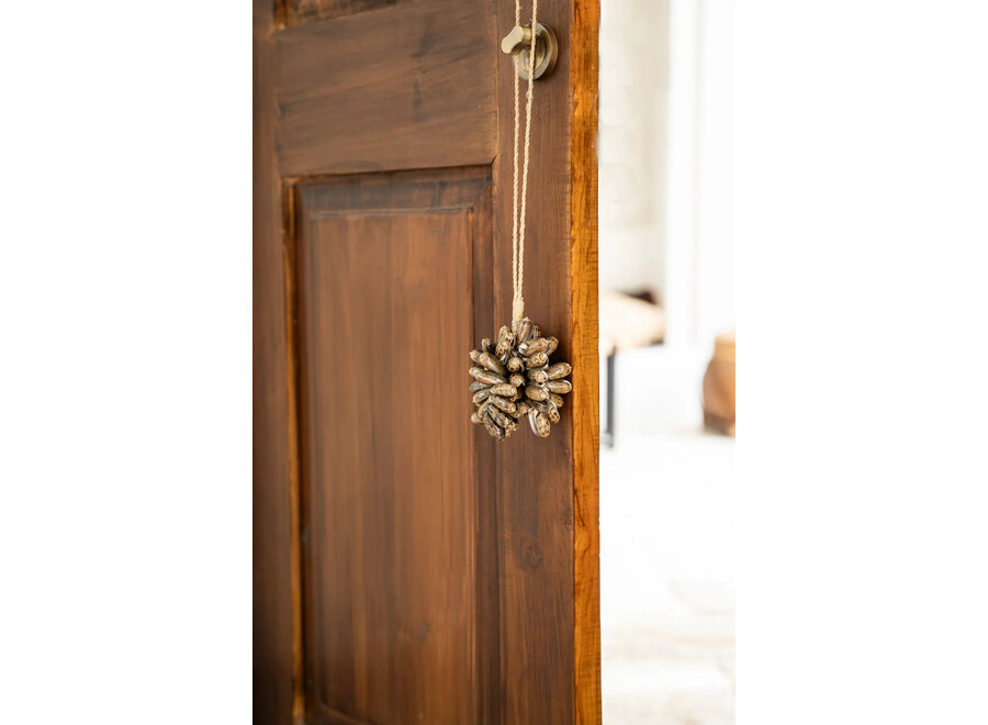 The Brown Cowrie Shell Tassel