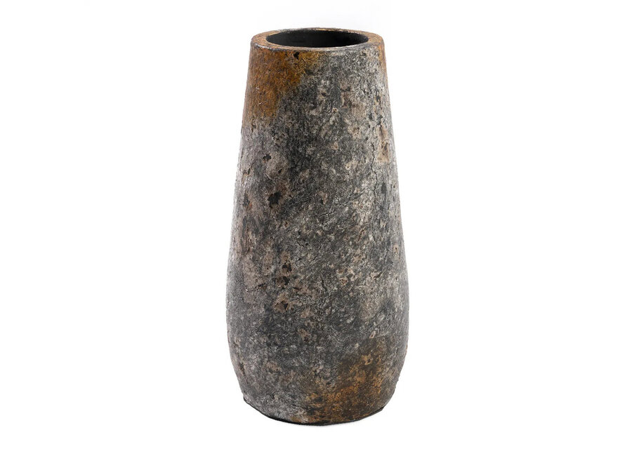 Die Spooky Vase - Antik Grau - L
