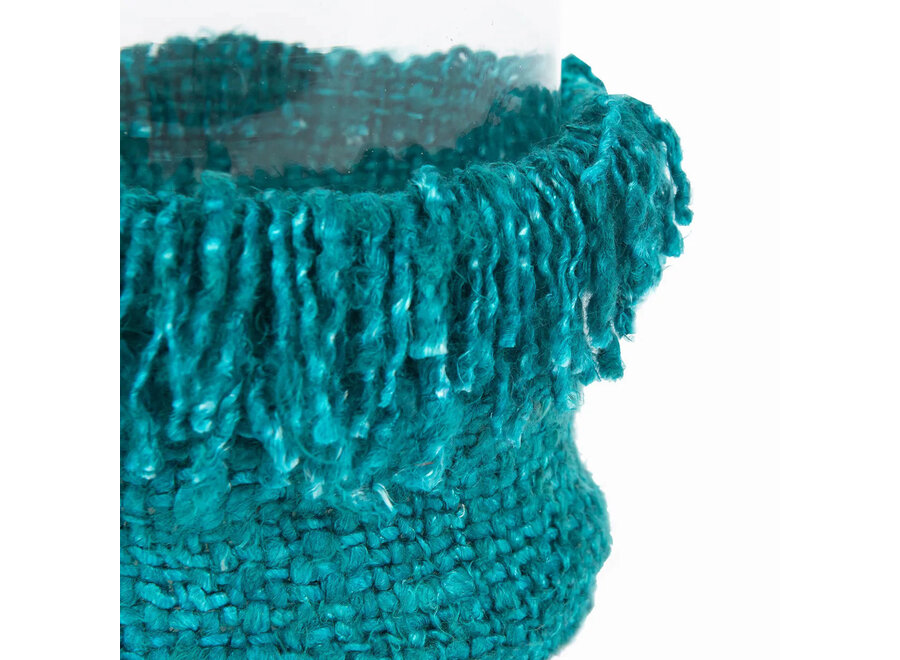 De Oh My Gee Kaarsenhouder - Aqua - XXL