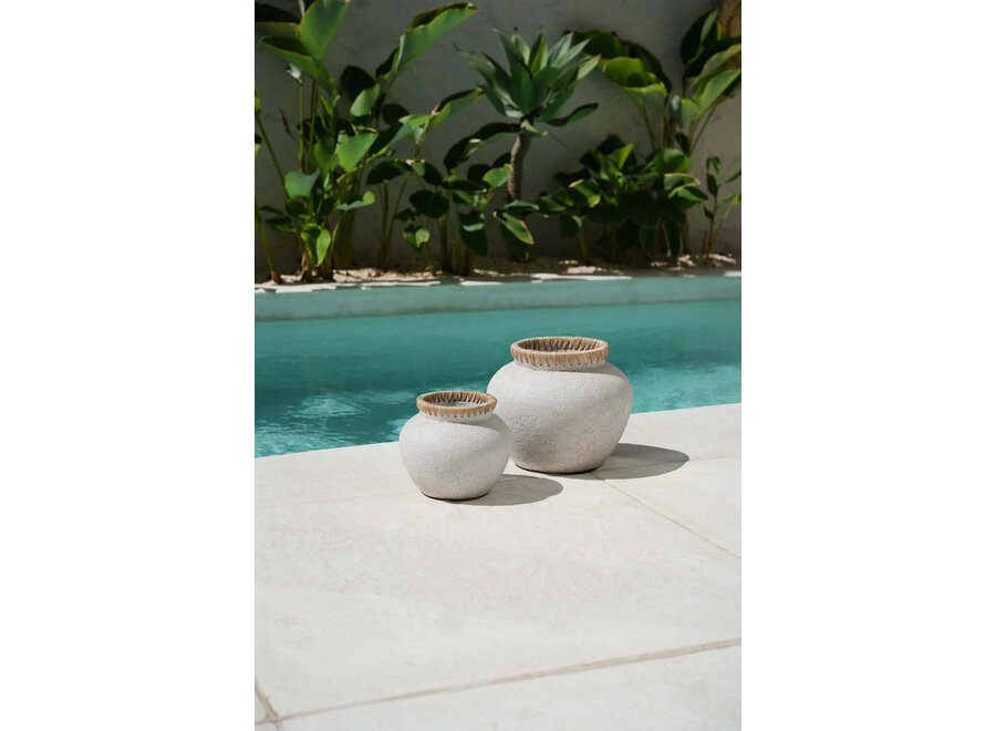 Il Vaso Styly - Calcestruzzo Naturale - M