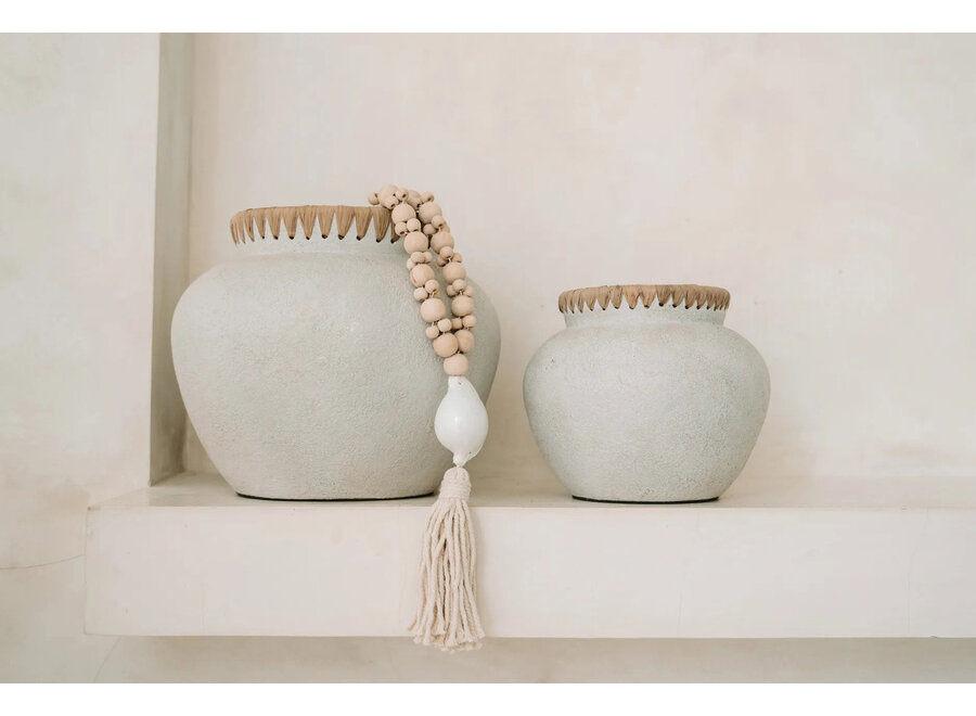 The Styly Vase - Concrete Natural - M