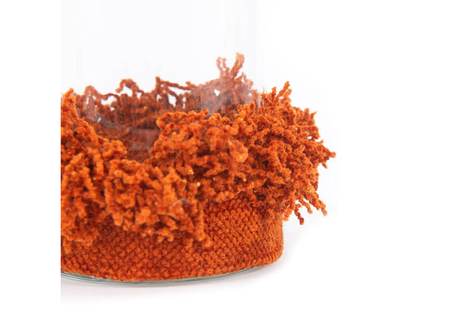 Le Bougeoir Oh My Gee - Velours Rouille - M