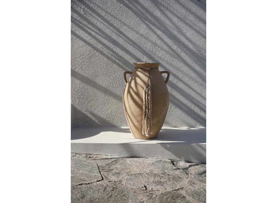 La Nappa con Perline di Legno - Naturale