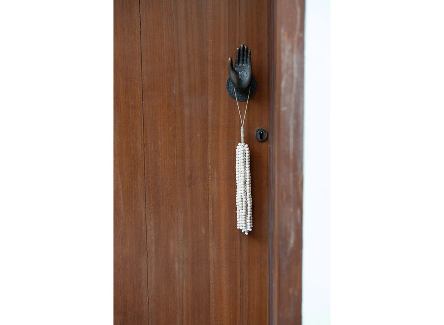 Le Pompon Perles en Bois - Naturel