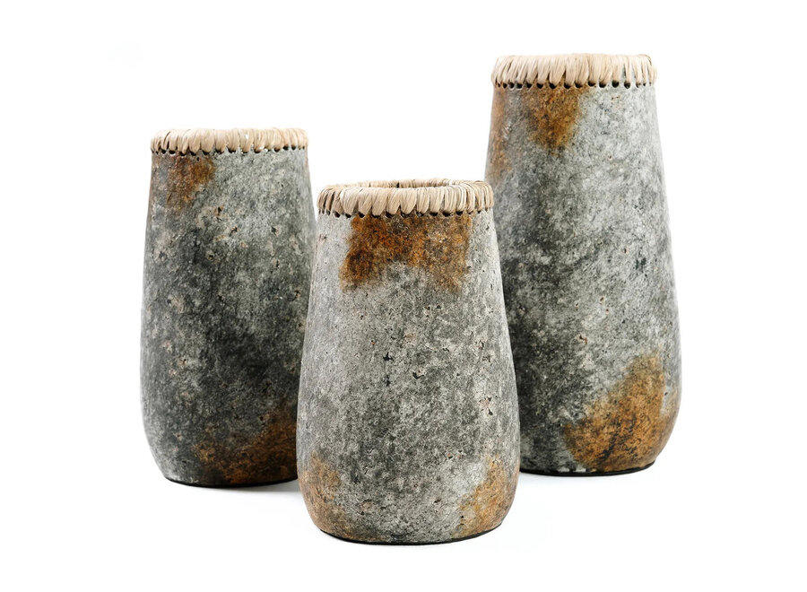 Il Vaso Sneaky - Grigio Antico - L