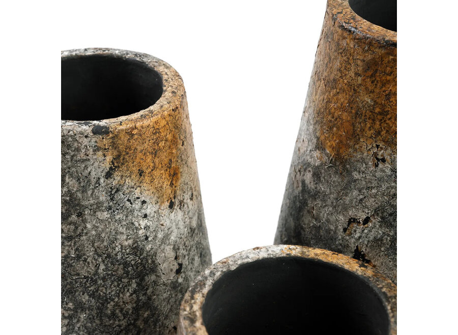 Il Vaso Spooky - Grigio Antico - S