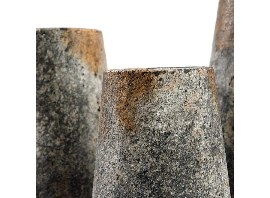 The Spooky Vase - Antique Grey - S