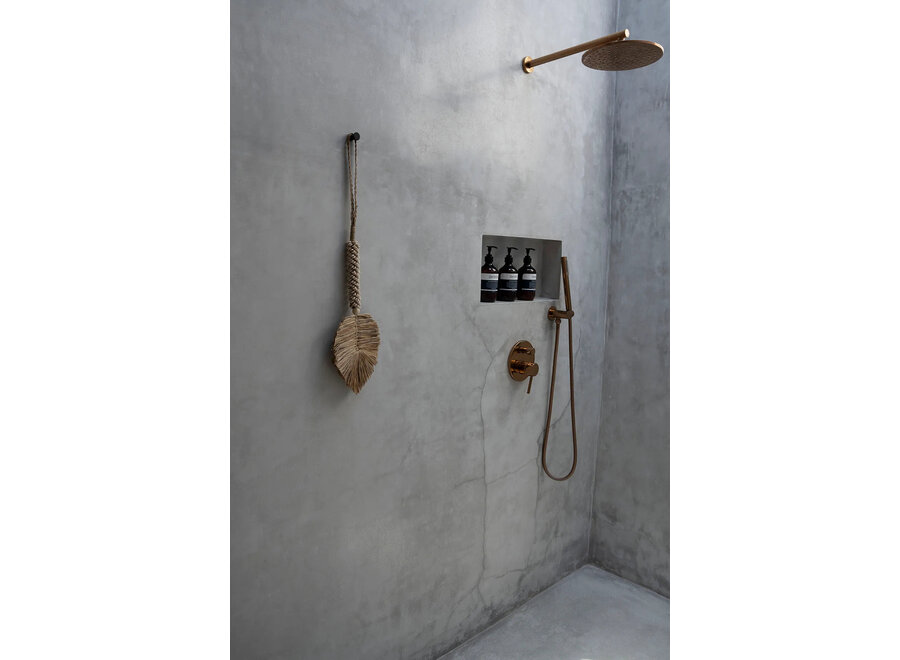 De Raffia Schelp Kwastje - Crème Natuurlijk