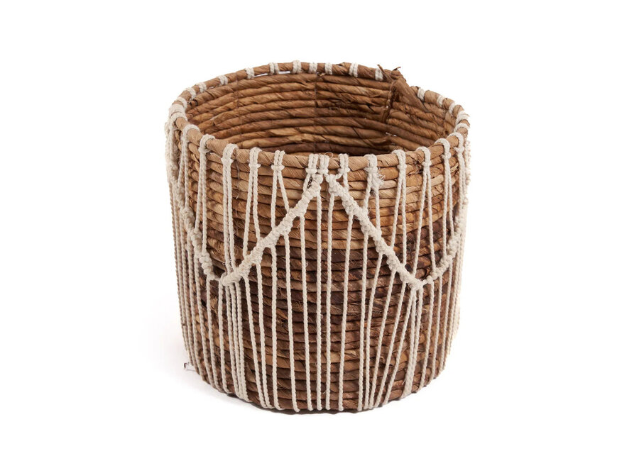 The Macra-mazing Basket - Natural White - L