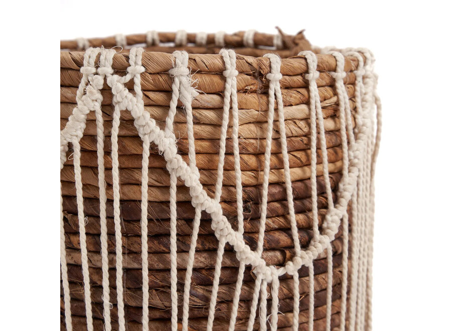 La Cesta Macra-Mazing - Natural Blanco - L