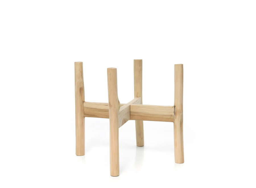 Il Porta Piante Chalk Basso - Cemento Naturale - S