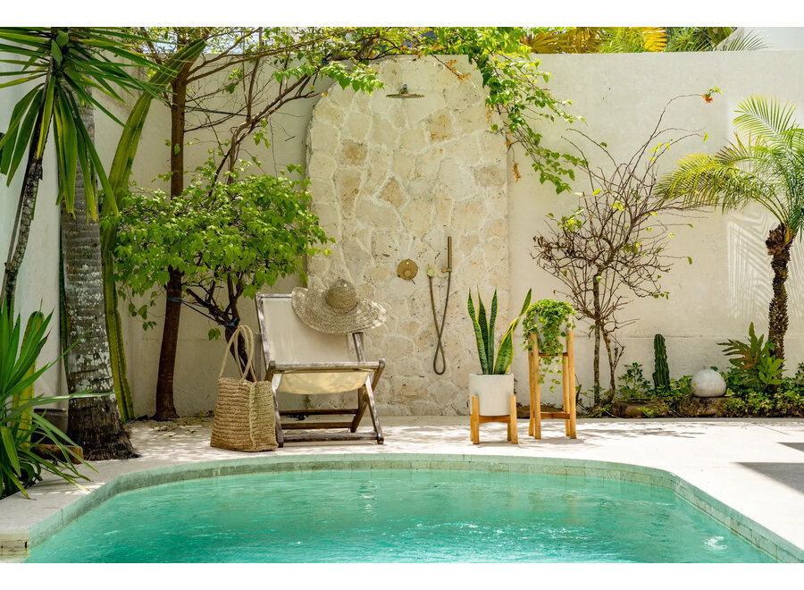 La Jardinière Chalk Basse - Béton Naturel - S