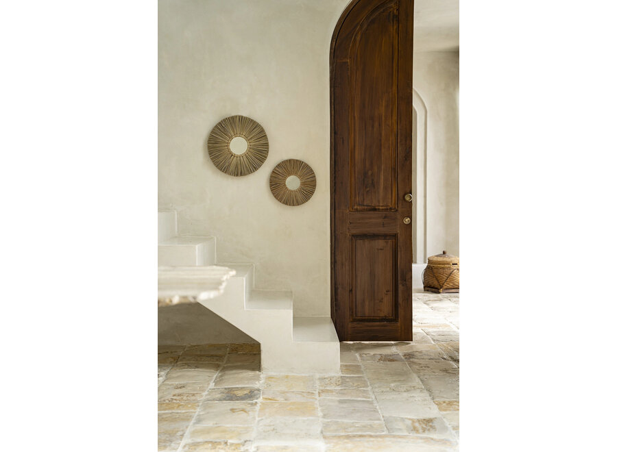 The Alang Alang Mirror - Natural - M