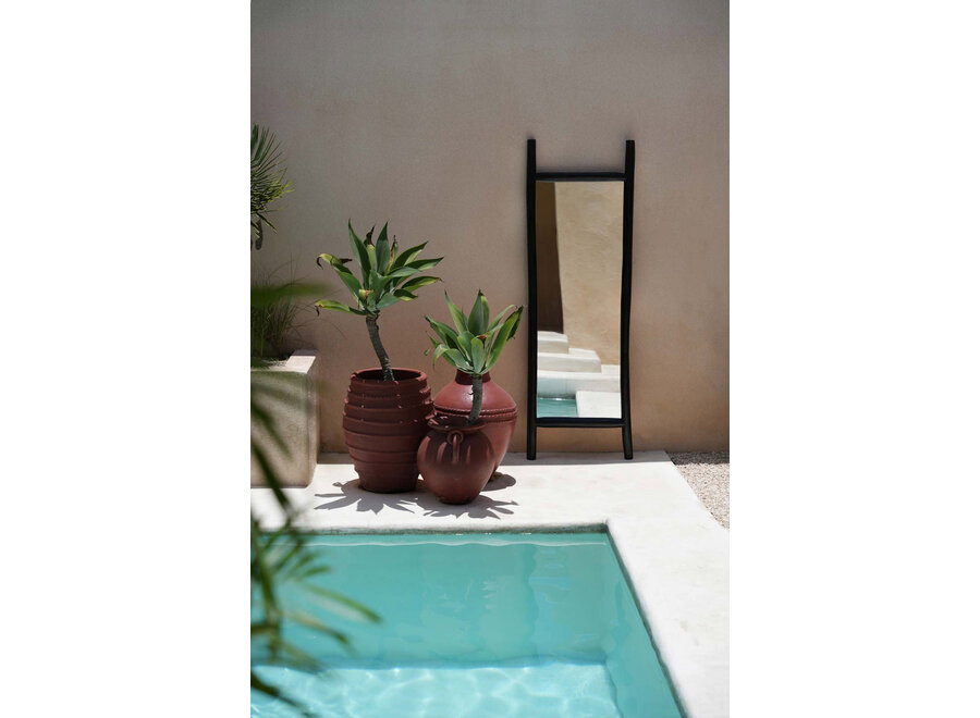 De Island Dressing Spiegel - Zwart