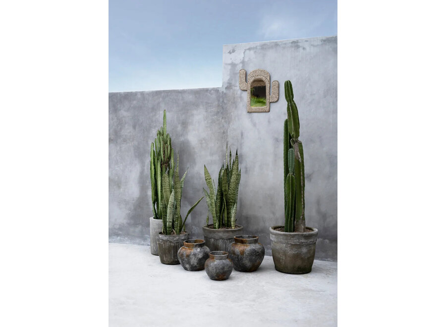 The Funky Vase - Antique Grey - S