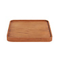 Il Piatto Teak Square - Naturale - S