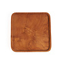 The Teak Square Plate - Natural - XS