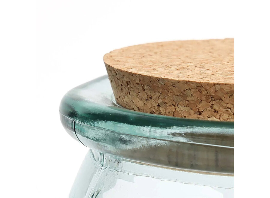 Le Pot En Verre Belly - Bleu - M