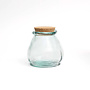 Le Pot en Verre Belly - Bleu - S
