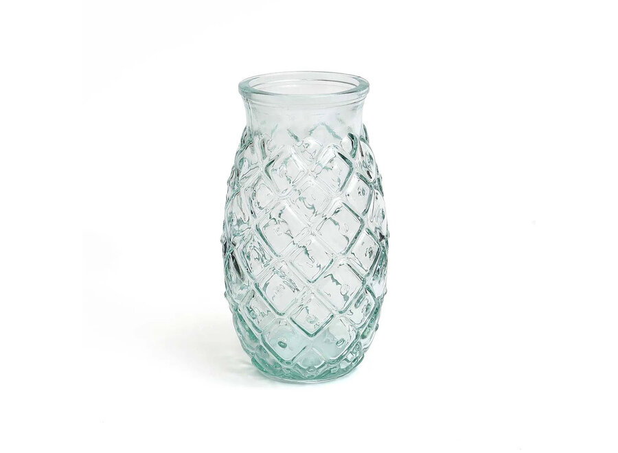 Het Pineapple Glas - Blauw - L