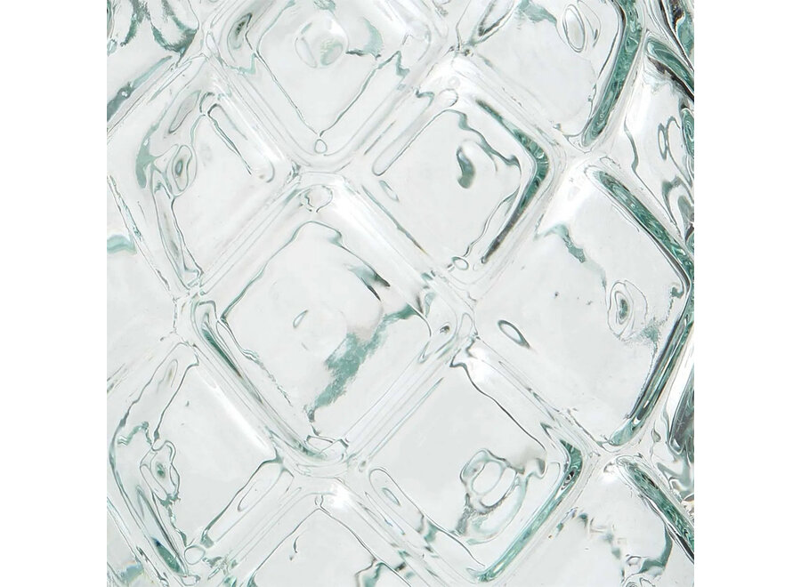 Het Pineapple Glas - Blauw - M