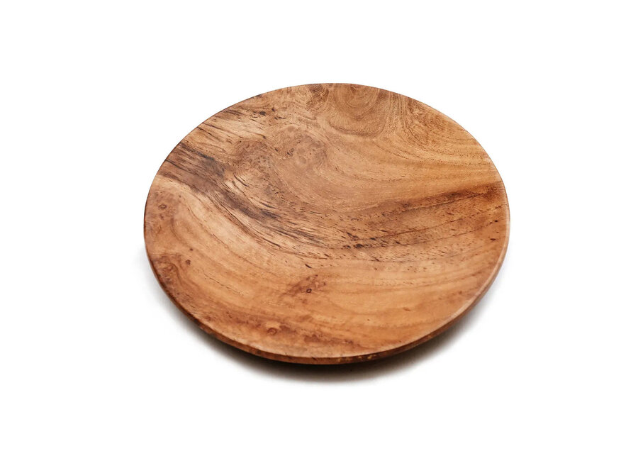 Der Teak Root Rundteller - M