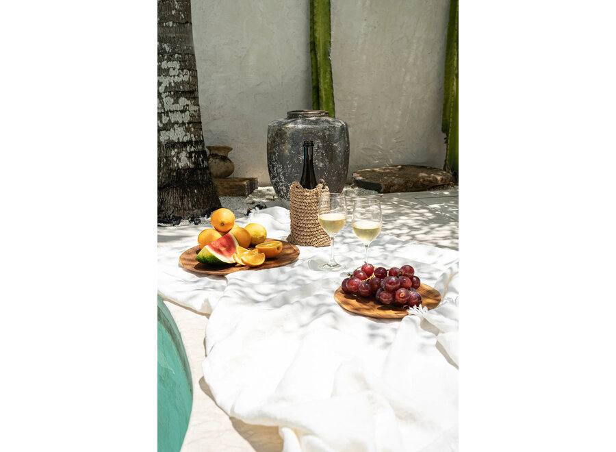 L'Assiette Ronde Teak Root - M