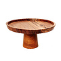 Il Piatto Da Torta In Teak Root - M